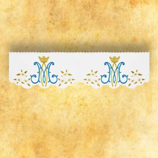 Frontal bordado Mater Dei - 220x26cm - Imagem 2