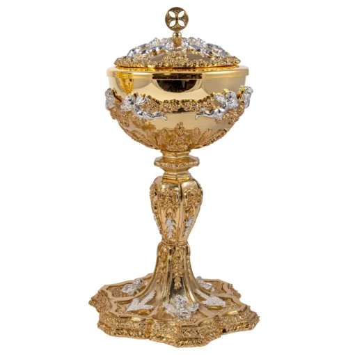 Conjunto âmbula e Cálice  Anjos e Trigo - Imagem 3