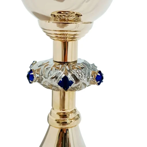Cálice São Pedro Pedras Azuis- 22,5cm - Imagem 2