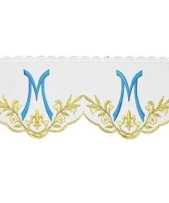 Frontal bordado Ave Maria -220x17cm