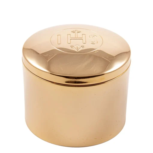 Caixa para Hóstia / Teca 9cm IHS