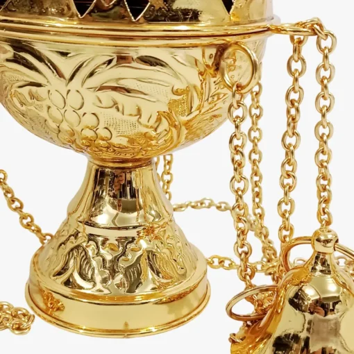 Turíbulo Stelle - 34cm Ouro - Imagem 4