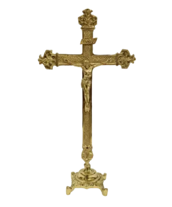 Castiçal 01 - Cruz de altar