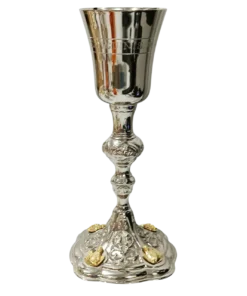 Cálice Querubins - 29cm Prata