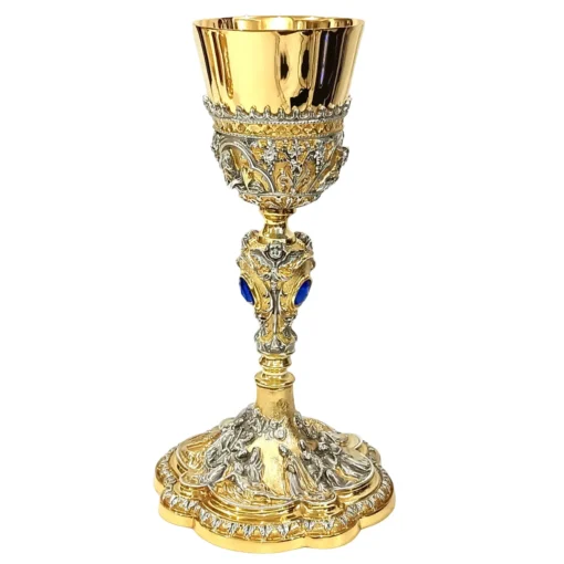 Cálice Paixão e Ressurreição Blu – 28,5cm