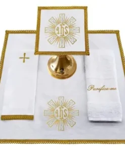 Alfaia Simples mod 23 - IHS dourado