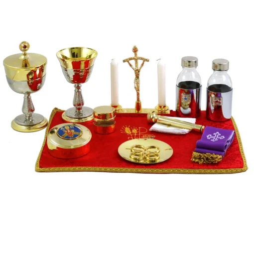 Mala de Missa de Luxo - Interior vermelho - Imagem 2