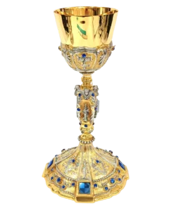 Cálice Basílica - 33cm Azul