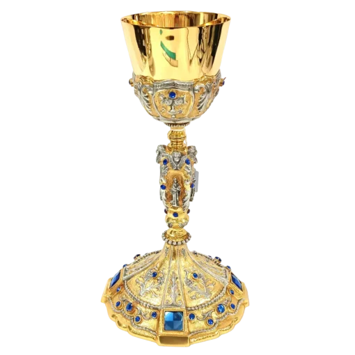 Cálice Basílica - 33cm Azul