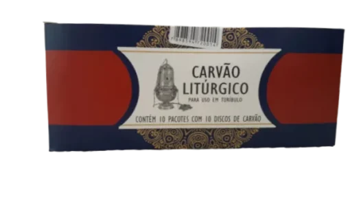 Carvão Litúrgico para turibulo c/ 100 - Imagem 2