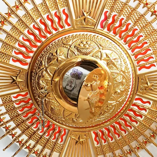 Sacrário de Embutir – Sacro Cuore Rosso Com expositor - Imagem 2