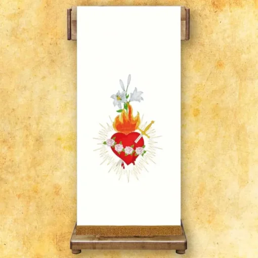Toalha de ambão Sagrado Coração 2