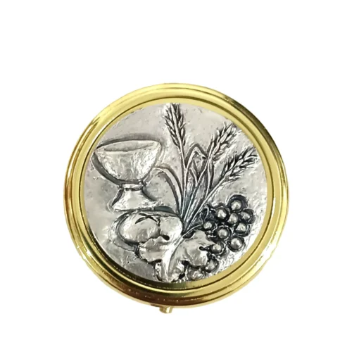 Teca Trigo e Uva - 5,5 cm diâmetro
