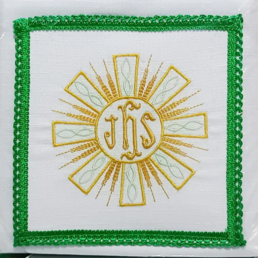 Alfaia Simples mod 23 - IHS verde - Imagem 2