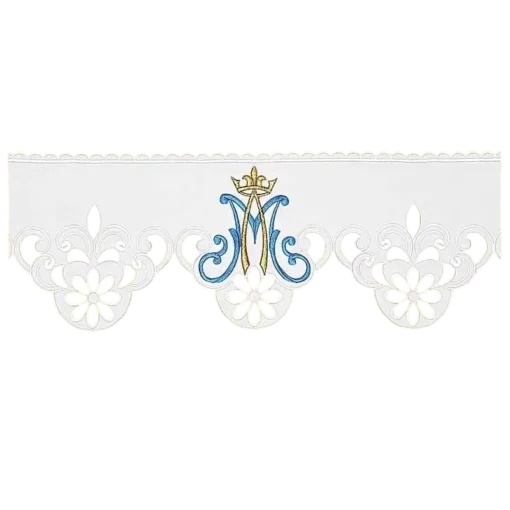 Frontal bordado Nossa Senhora do Rosário - 220x21cm