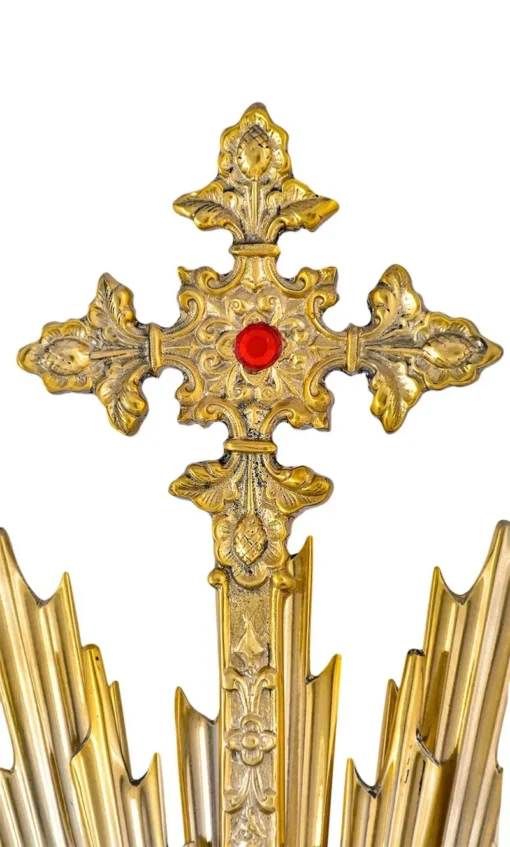 Ostensório Dourado F398C-1 - Imagem 2