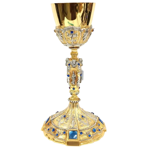Cálice Basílica - 33cm Azul - Imagem 2