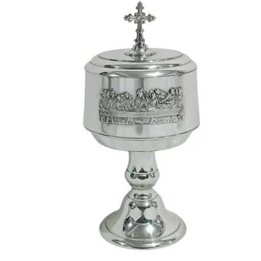 Âmbula F325A Santa Ceia Prateada - 500 partículas
