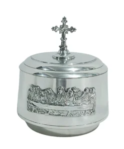 Âmbula F325B Santa Ceia Prata - 400 partículas