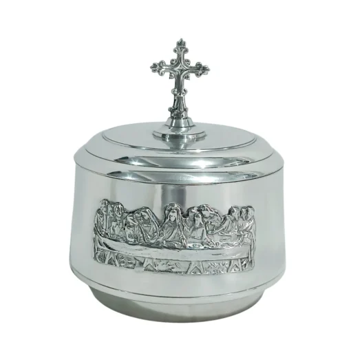 Âmbula F325B Santa Ceia Prata - 400 partículas