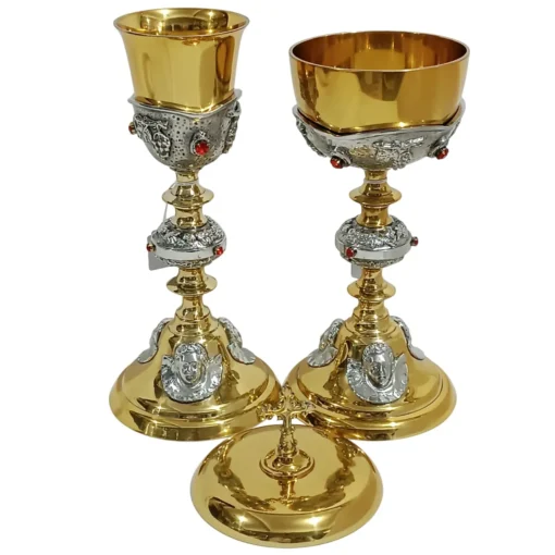 Âmbula e Cálice com Anjo na Base F529C/189A - Imagem 2