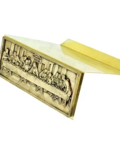 Estante Altar metal Santa Ceia 40x28x12cm 3903
