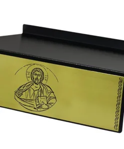 Estante de Altar Cristo Dourada MOD2