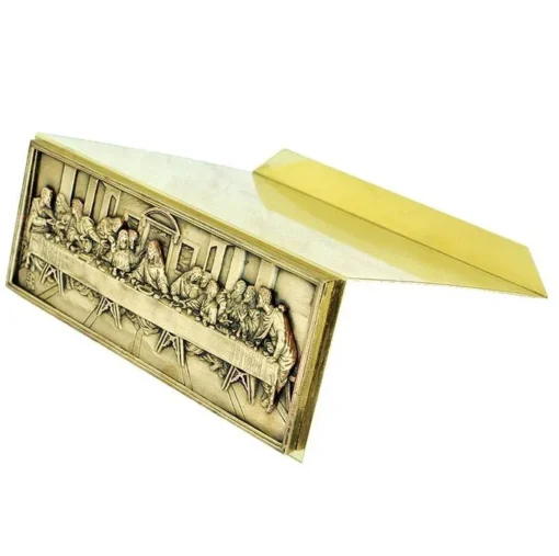 Estante Altar metal Santa Ceia 40x28x12cm 3903 - Imagem 2