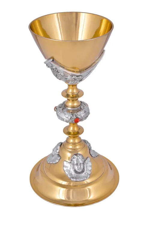 Cálice Dourado com Anjo na Base F529C/189A - Imagem 2