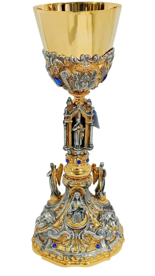 Cálice Imaculada Conceição - 33cm - Imagem 4