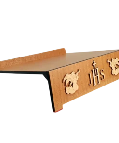 Estante de Missal em Madeira com Apliques