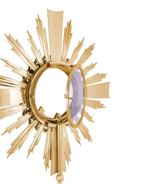 Ostensório Dourado F398D - Imagem 2