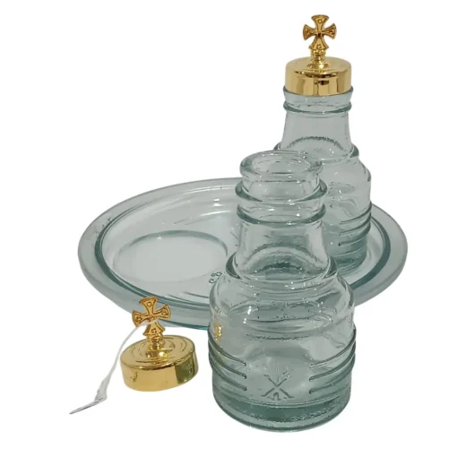 Galheteiro Vidro Dourado 5030 - Imagem 2